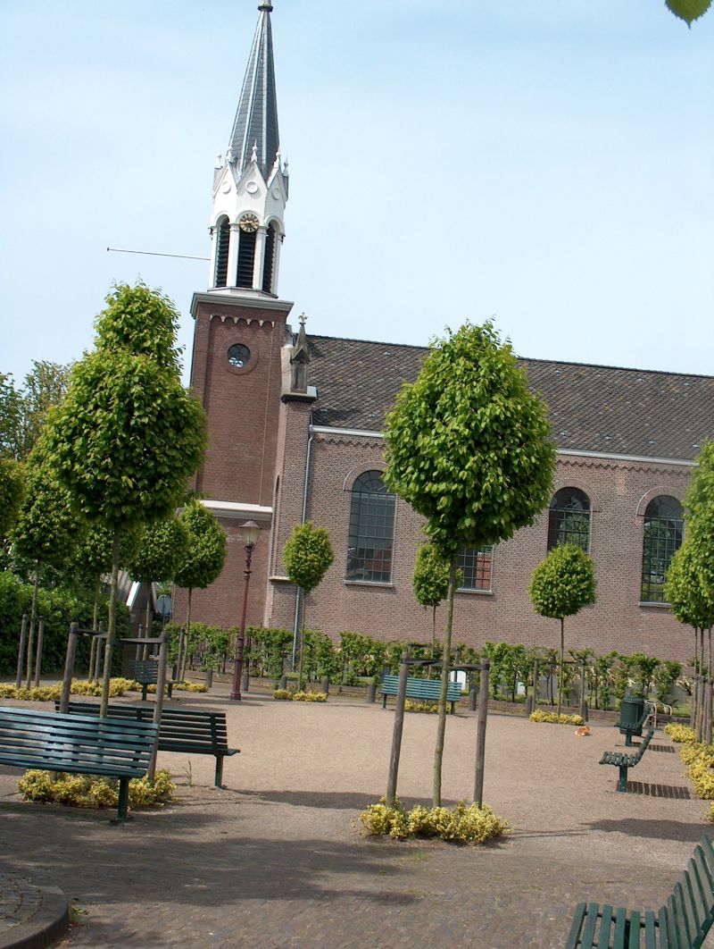 Foto van de Protestantse christelijke begraafplaats Amsterdam-Sloten